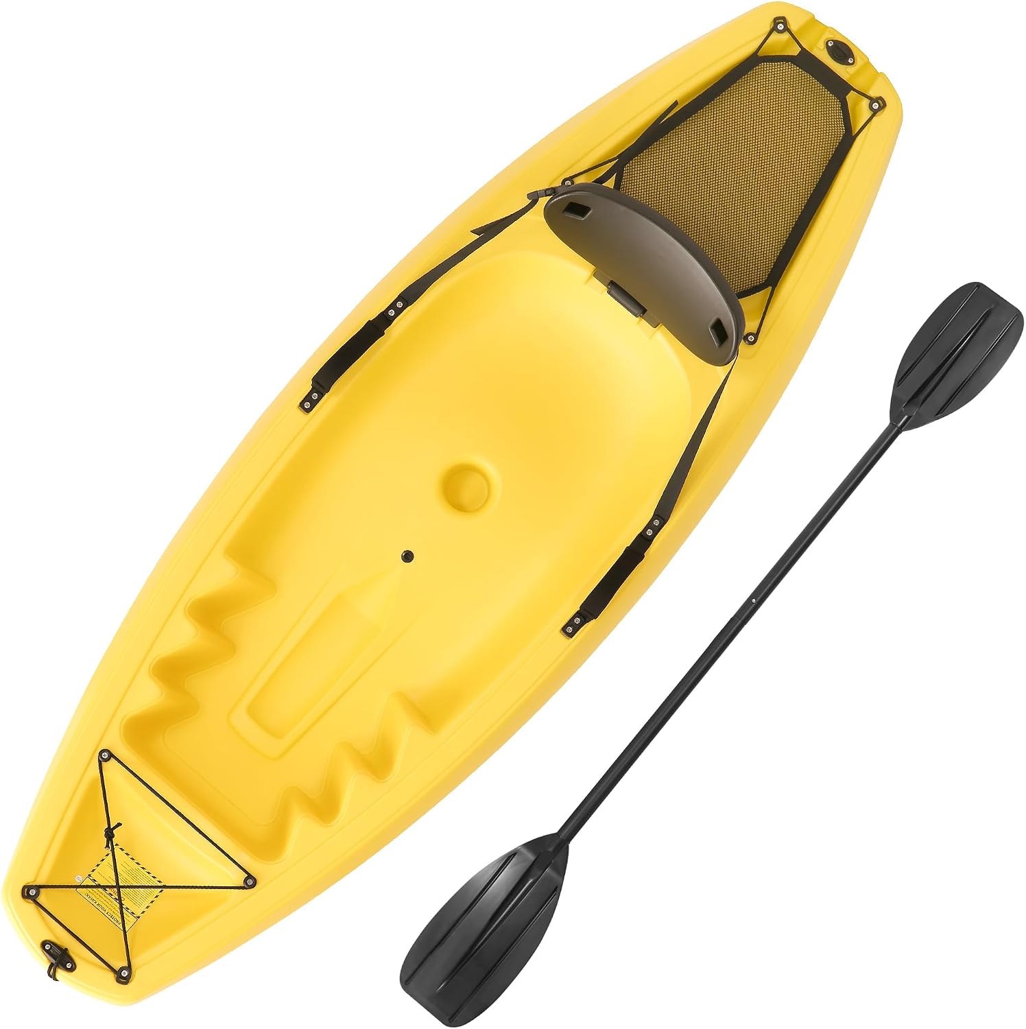 Fishing Boat Paddle - Kayak avec pagaie 6,5 pieds, bateau