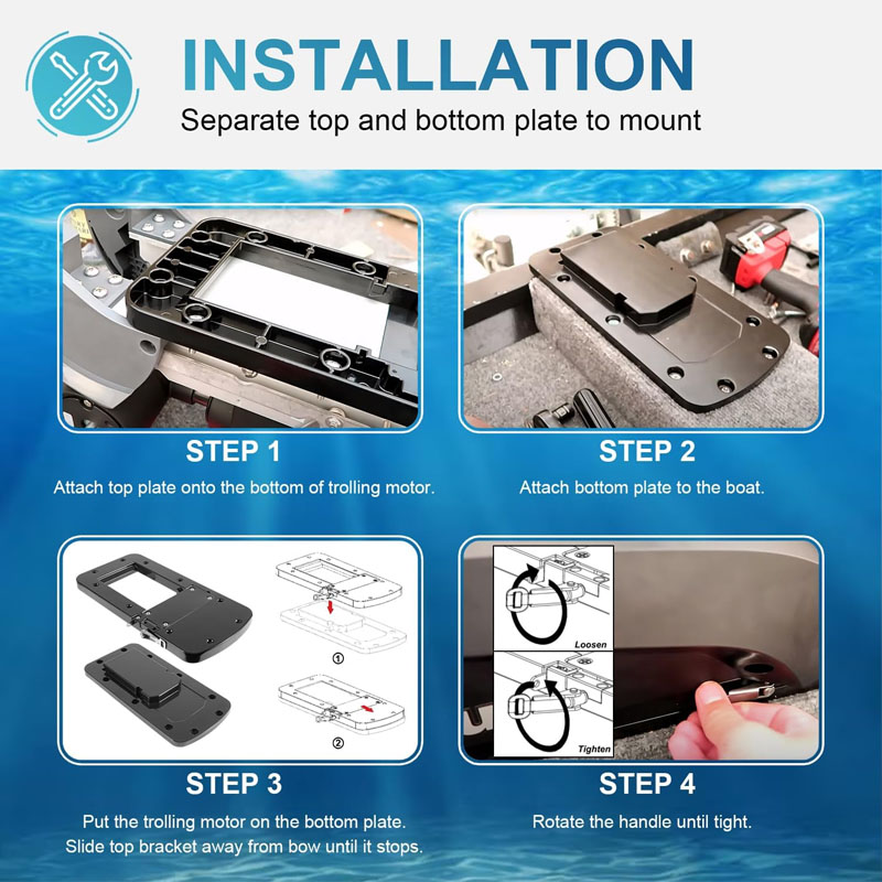Kit de support de fixation à d - Fishing Boat Steering Wheel avis et prix